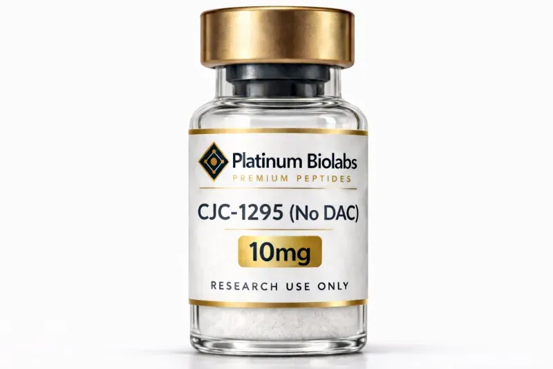 Bulk Stack research peptide vial — 99%+ purity, third-party tested, made in the USA