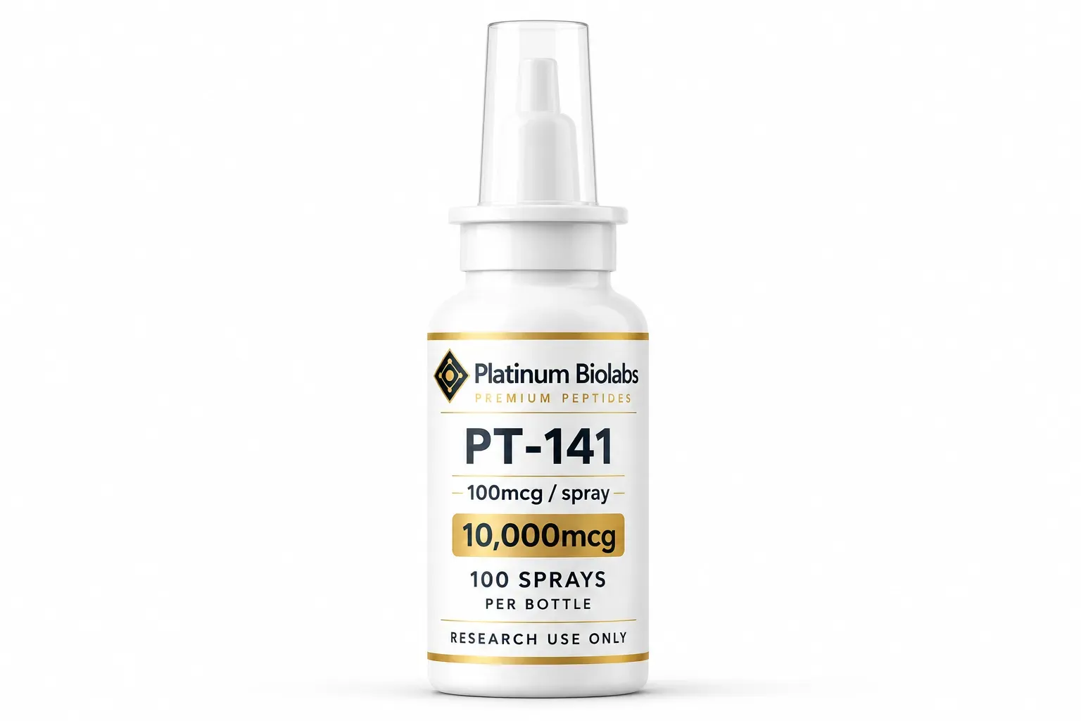 Buy PT-141 Liquid Spray | Premium Research Peptide